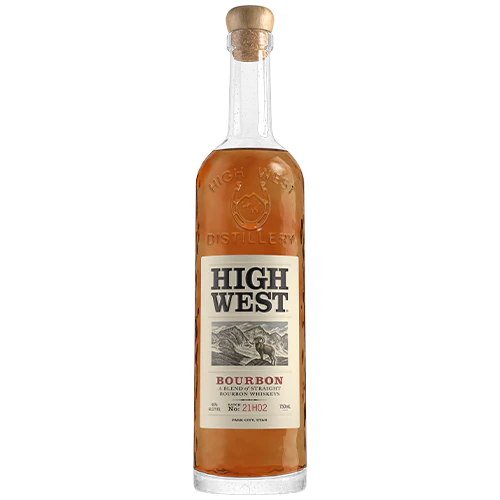 High West Bourbon bottle.