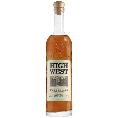 A bottle of High West Double Rye.